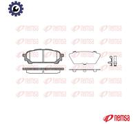 REMSA 1176.01 Brake pad set