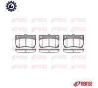 REMSA 1181.02 Brake pad set