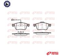 REMSA 1183.02 Brake pad set