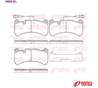 REMSA 1192.24 Brake pad set