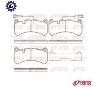 REMSA 1192.24 Brake pad set