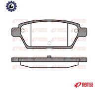 REMSA 1195.10 Brake pad set