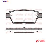 REMSA 1195.10 Brake pad set