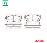 REMSA 1199.02 Brake pad set