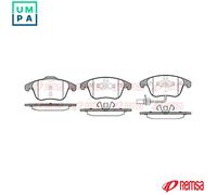 REMSA 1219.11 Brake pad set
