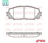 REMSA 1224.10 Brake pad set