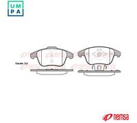 BRAKE PAD SET DISC BRAKE 1249.00 FOR DS PEUGEOT CITROEN WFZ 1.8L 4cyl DS 5LS DS4