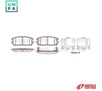 BRAKE PAD SET DISC BRAKE 1260.12 FOR CHEVROLET VAUXHALL OPEL LE9/LE5 2.4L 4cyl