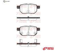REMSA 1286.22 Brake pad set