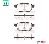 REMSA 1286.22 Brake pad set