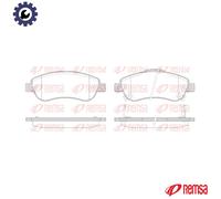 BRAKE PAD SET DISC BRAKE 1289.02 FOR HONDA CR-V/IV/SUV/III/Mk K24A1 2.4L 4cyl