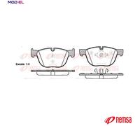 BRAKE PAD SET DISC BRAKE 1297.00 FOR VW TIGUAN/TIGUAN/LIMITED/SUV BMW X4 X5 1.4L