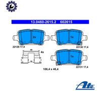 ATE 13.0460-2615.2 Brake pad set