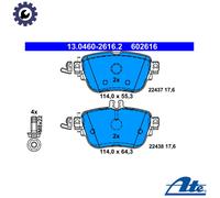 ATE Brake Pads 13.0460-2616.2 Rear Disc Set for Mercedes-Benz E-Class, CLS