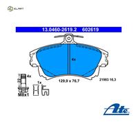 ATE 13.0460-2619.2 Brake pad set