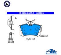 ATE Brake Pad Set 13.0460-2623.2 Disc Brake Fits Citroën C3 Aircross II 1.2 PureTech 82
