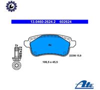 ATE 13.0460-2624.2 Brake pad set