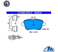 ATE Brake Pad Set 13.0460-2634.2 – Rear Disc Brake, Fits Mercedes-Benz GLA-Class & SLC (R172)