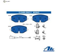 Brake pads 13.0460-2643.2 ATE for VW SKODA AUDI CUPRA FORD