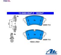 2x ✅Fits ATE 13.0460-2647.2 Brake Pad Set, disc brake 13.0460-2647.2 ⭐UK Seller⭐