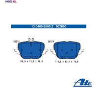 ATE 13.0460-2660.2 Brake pad set