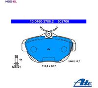 ATE 13.0460-2706.2 Brake pad set