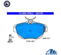 ATE 13.0460-2706.2 Brake pad set