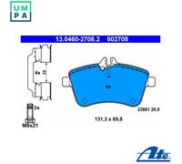 ATE 13.0460-2708.2 Brake pad set