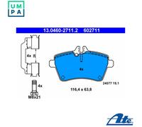 ATE 13.0460-2711.2 Brake pad set