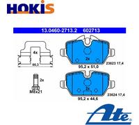 BRAKE PAD SET DISC BRAKE 13.0460-2713.2 FOR BMW MINI N46B20B/CC/E/A/BD/CC 2.0L