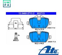 BRAKE PAD SET DISC BRAKE 13.0460-2713.2 FOR BMW MINI N46B20B/CC/E/A/BD/CC 2.0L