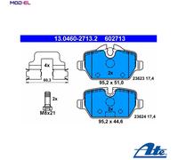 Brake pads 13.0460-2713.2 ATE for MINI BMW