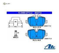 Brake pads 13.0460-2713.2 ATE for MINI BMW