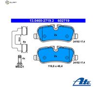 ATE 13.0460-2719.2 Brake pad set