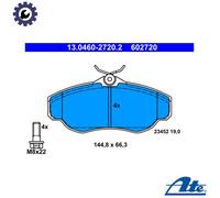 ATE 13.0460-2720.2 Brake pad set