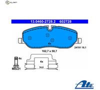 DISC BRAKE PADS SET FOR LAND ROVER DISCOVERY IV LA 276DT 406PN 448PN ATE