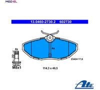 ATE 13.0460-2730.2 Brake pad set