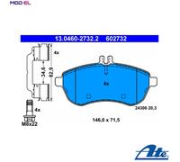 Brake pads 13.0460-2732.2 ATE for MERCEDES-BENZ C-CLASS T-Model SLK C-CLASS SLC