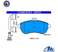 Brake pads 13.0460-2732.2 ATE for MERCEDES-BENZ C-CLASS T-Model SLK C-CLASS SLC