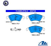 NEW DISC BRAKE PADS SET FOR MERCEDES BENZ C CLASS COUPE C204 M 271 860 ATE