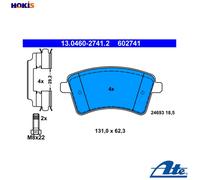 ATE 13.0460-2741.2 Brake pad set