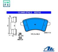 Fits ATE 13.0460-2742.2 Brake Pad Set, disc brake ⭐UK Stock⭐