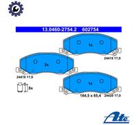 Brake pads 13.0460-2754.2 ATE for SAAB OPEL
