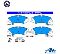 Series Brake Pads 602762 13.0460-2762 Set Pills Brakes