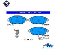 Fits ATE 13.0460-2764.2 Brake Pad Set, disc brake UK Stock