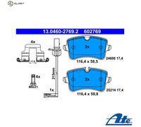 BRAKE PAD SET DISC BRAKE 13.0460-2769.2 FOR AUDI A6/S6 A7/Sportback/S7 2.0L 4cyl