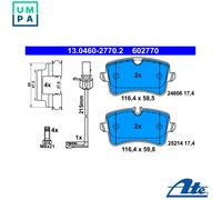 BRAKE PAD SET DISC BRAKE 13.0460-2770.2 FOR AUDI A4 A5/S5/Convertible A6/S6 2.0L
