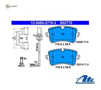 BRAKE PAD SET DISC BRAKE 13.0460-2770.2 FOR AUDI A4 A5/S5/Convertible A6/S6 2.0L
