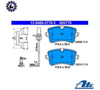 ATE 13046027702 Brake Pad Set, disc brake