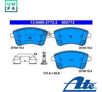 DISC BRAKE PADS SET FOR KIA VENGA YN D4FC G4FA L G4FC D4FB ATE 58101-1PA00